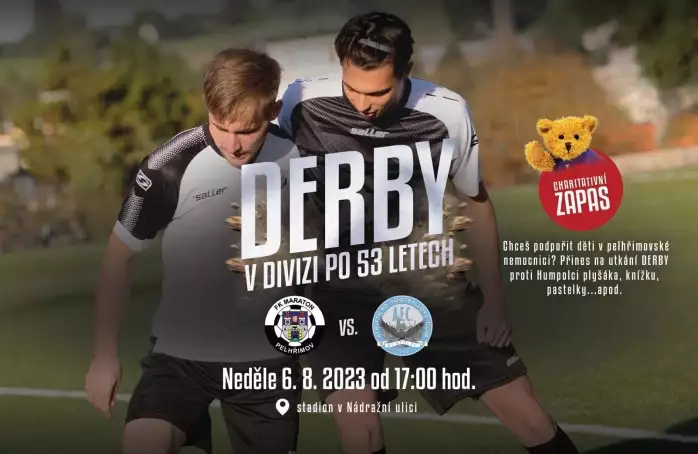 Divizi odstartuje derby. Bude mít charitativní podtext