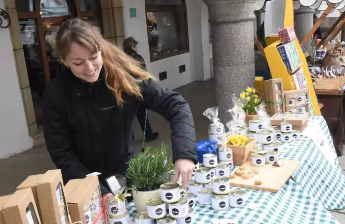 MINI jarmark láká nabídkou farmářských produktů